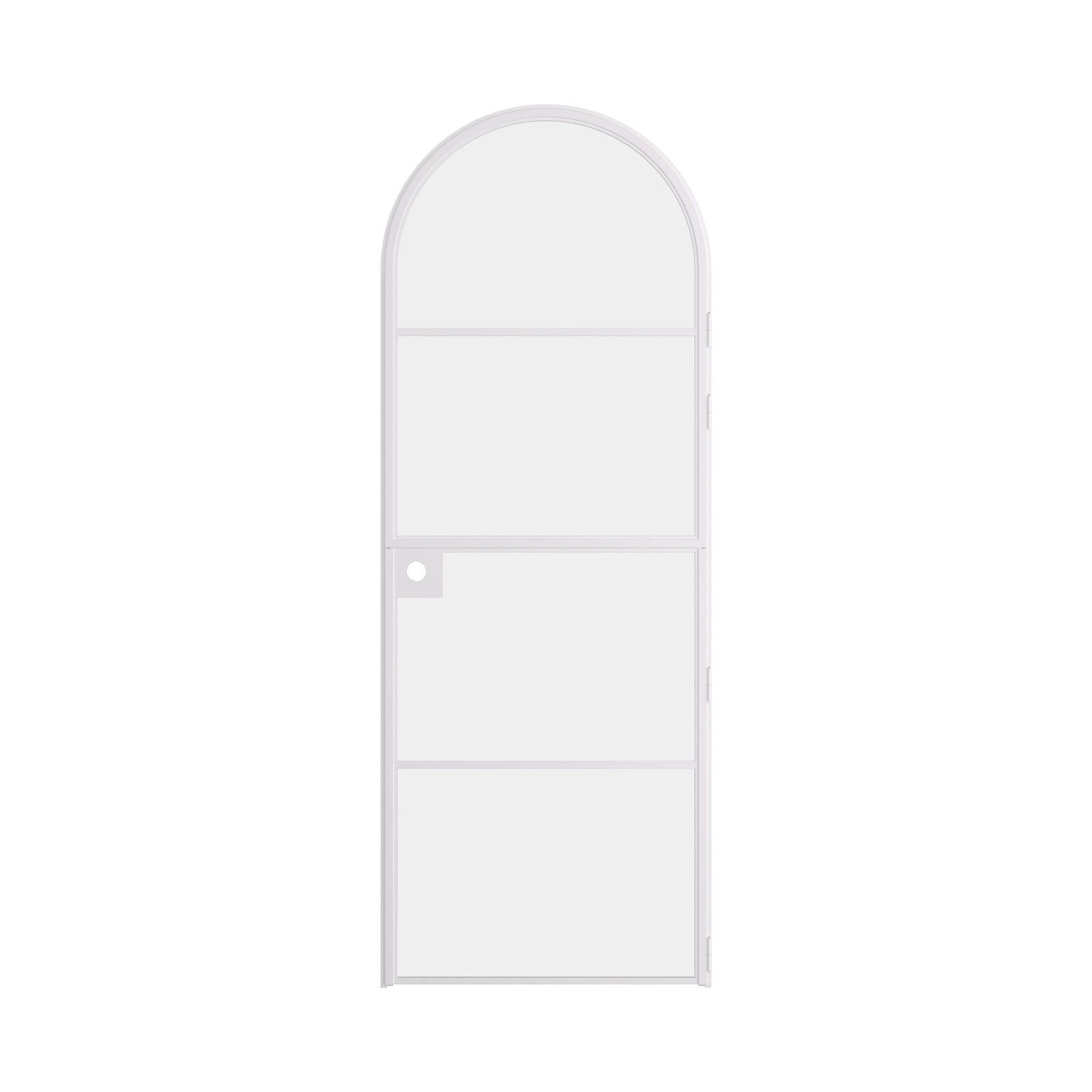 Pinkys Air 4 interior steel door, single, full arch, Dutch, closed