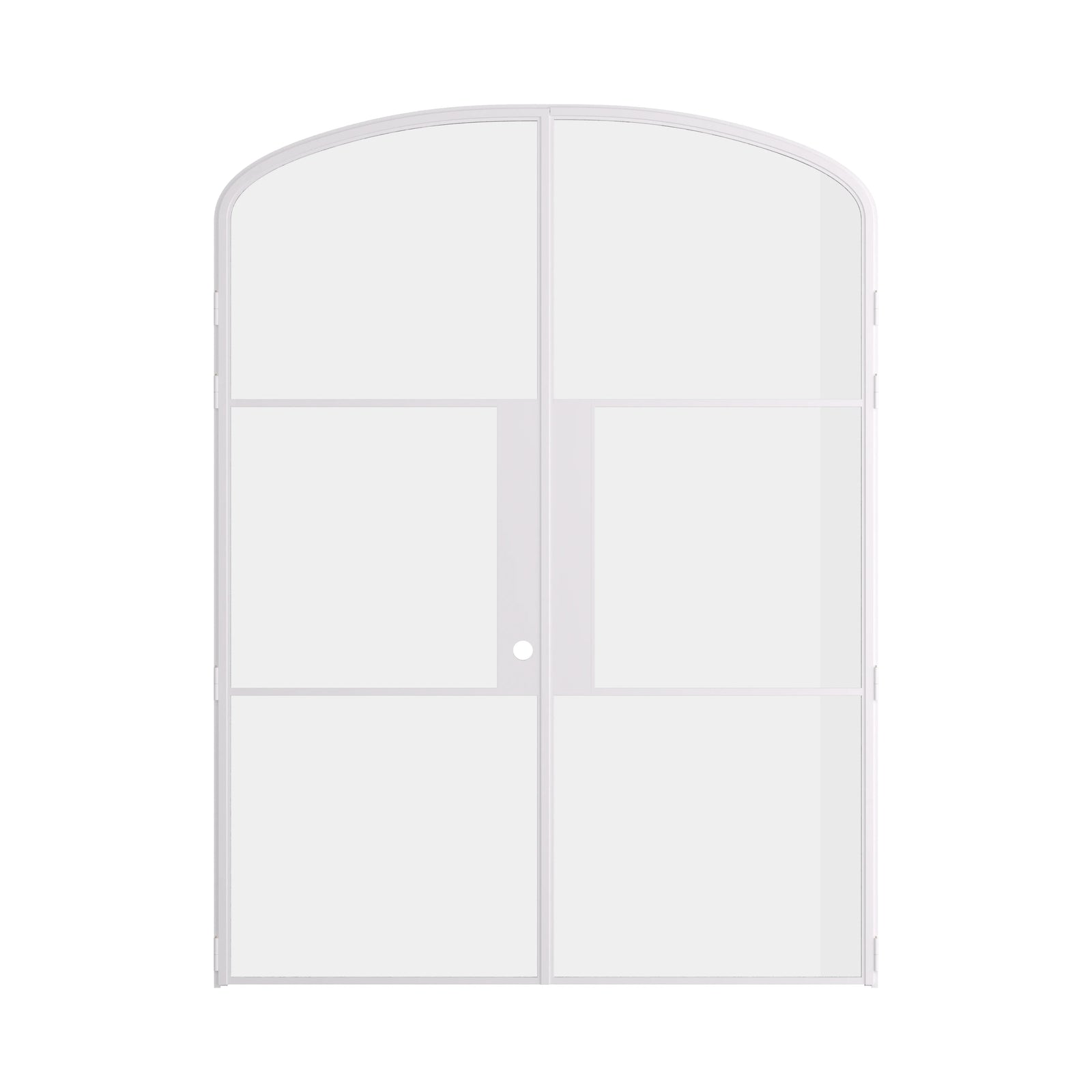 Pinkys Air 4 interior steel door, double, arch, closed