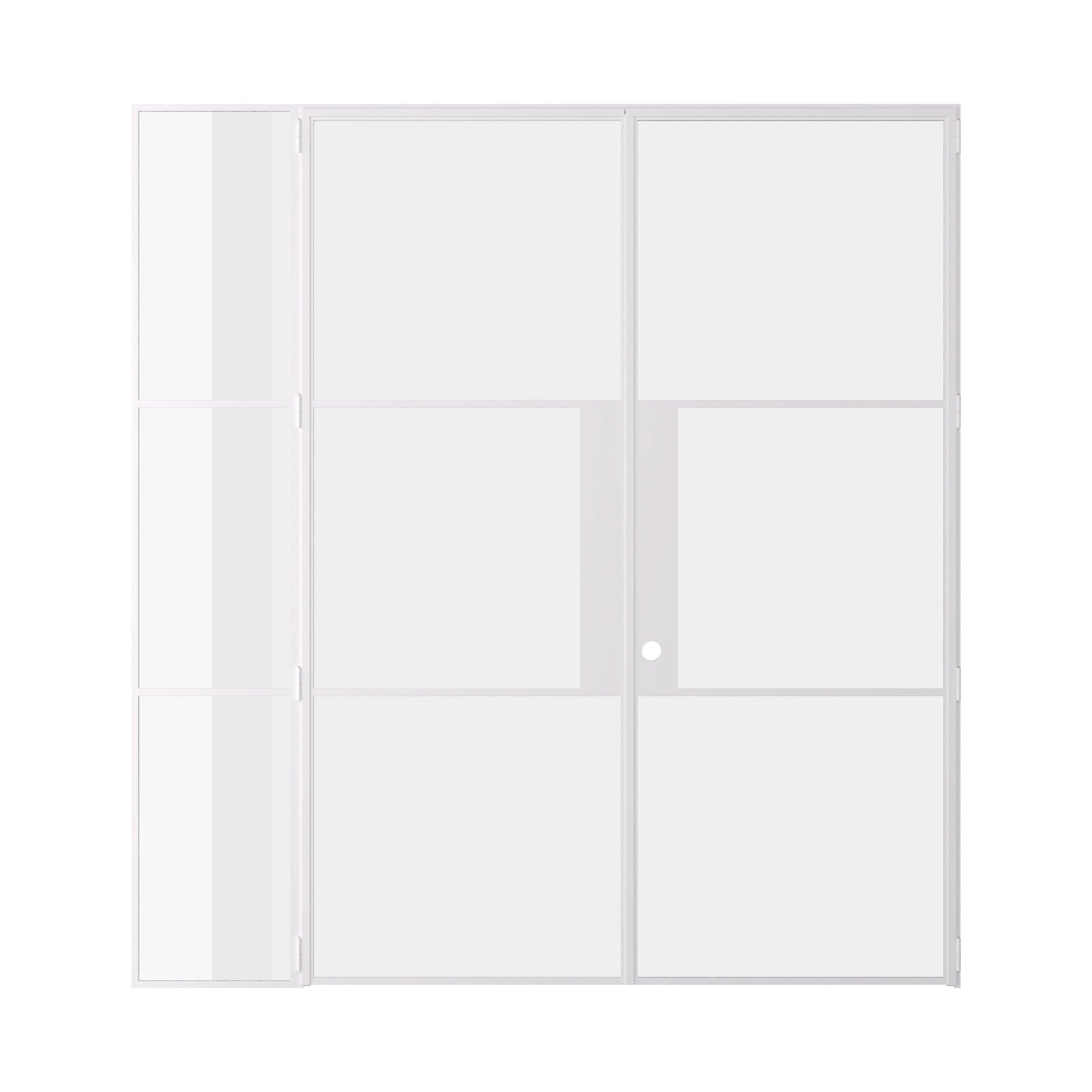 Pinkys Air 4 interior steel door, single, double, flat, closed