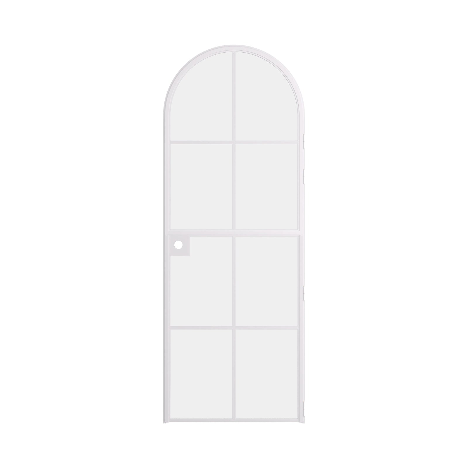 Pinkys Air 5 interior steel door, single, arch, Dutch, closed