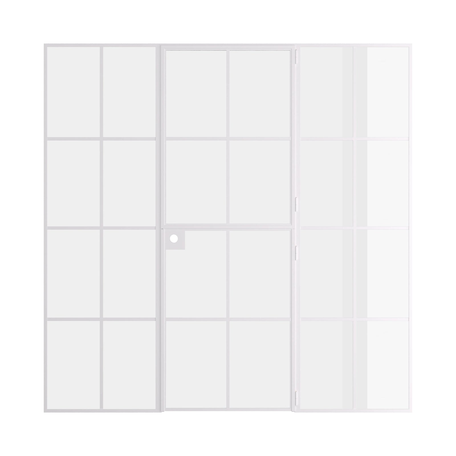 Pinkys Air 5 interior steel door, single, flat, Dutch, closed