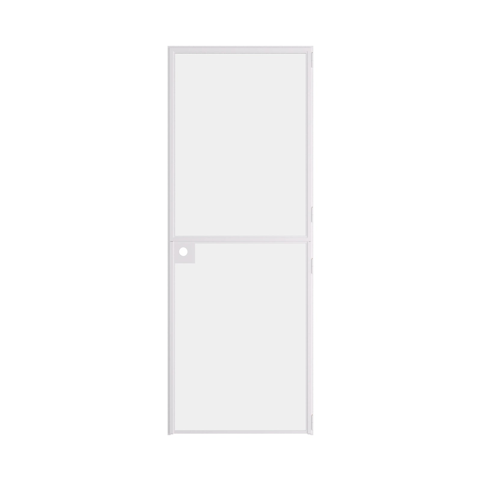 Pinkys Air Lite interior steel door, single, flat, Dutch, closed