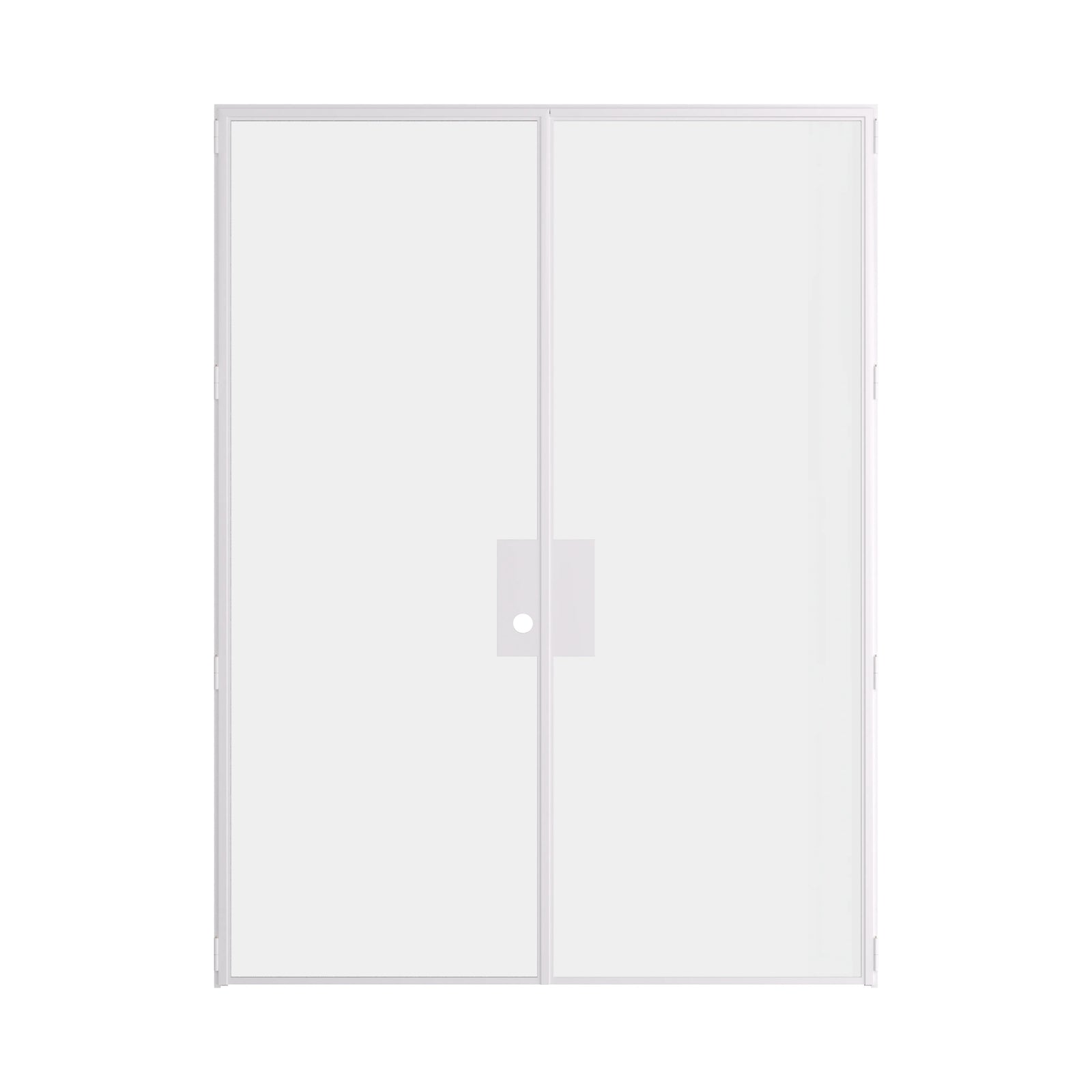 Pinkys Air Lite interior steel door, double, flat, closed