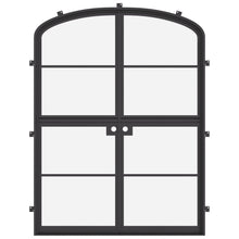 Load image into Gallery viewer, Curved-top steel Dutch door for beach homes