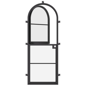 curved top swinging dutch door