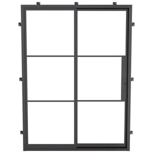 Sound-insulated steel sliders for clinics