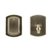 Curved Deadbolt from Rocky Mountain Hardware