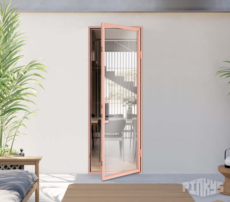 right hand outswing for single metal entry door