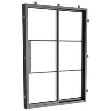 Load image into Gallery viewer, Steel sliding display doors for showrooms