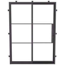Load image into Gallery viewer, steel sliding exterior door with dual pane tempered glass