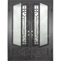 Parkside - Double Flat by Pinky’s Iron Doors — home doors, view 2