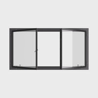 Air Window 0V 0H with Thermal Break - Double Casement Landscape | Standard Sizes