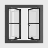Air Window 0V 1H - Double Casement Square | Standard Sizes
