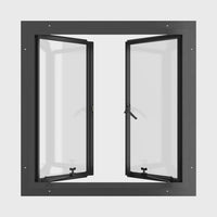 Air Window 0V 0H - Double Casement Square | Standard Sizes