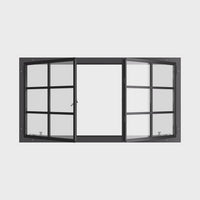 Air Window 1V 2H with Thermal Break - Double Casement Landscape | Standard Sizes