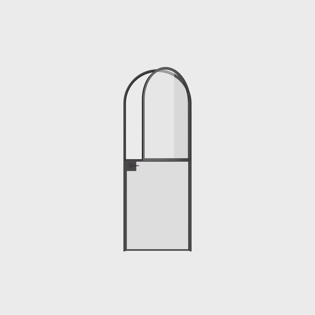 Modular full arch Dutch steel door with precision-engineered framing.