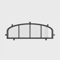 Air 5 - Mini Arch Top Window by Pinky’s Iron Doors — windows, view 4