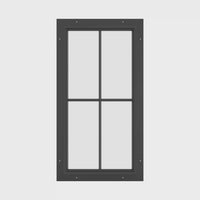 Air Window 1V 1H with Thermal Break - Fixed Portrait | Standard Sizes