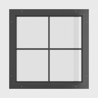Air Window 1V 1H with Thermal Break - Fixed Square | Standard Sizes