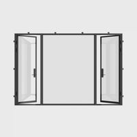 Air Lite with Thermal Break - Dual Single with Middle Fixed Panel Flat | Standard Sizes