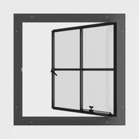 Air Window 1V 1H with Thermal Break - Single Casement Square | Standard Sizes