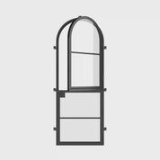 Air 4 arched Dutch exterior door with narrow sightlines