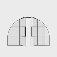 Air 4 Wide Interior with Side Windows - Double Full Arch | Standard Sizes