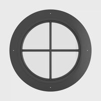 Air Window 1V 1H with Thermal Break - Fixed Circle | Standard Sizes