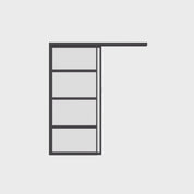 Air Lite Interior - Pocket Top Track Slider - Single Flat | Customize