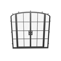 Air 5 with Side Windows - Double Mini Arch | Standard Sizes by Pinky’s Iron Doors — home doors, view 7