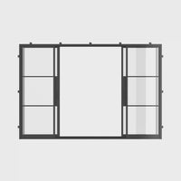 Air 4 - Center Split Double Slider | Customize