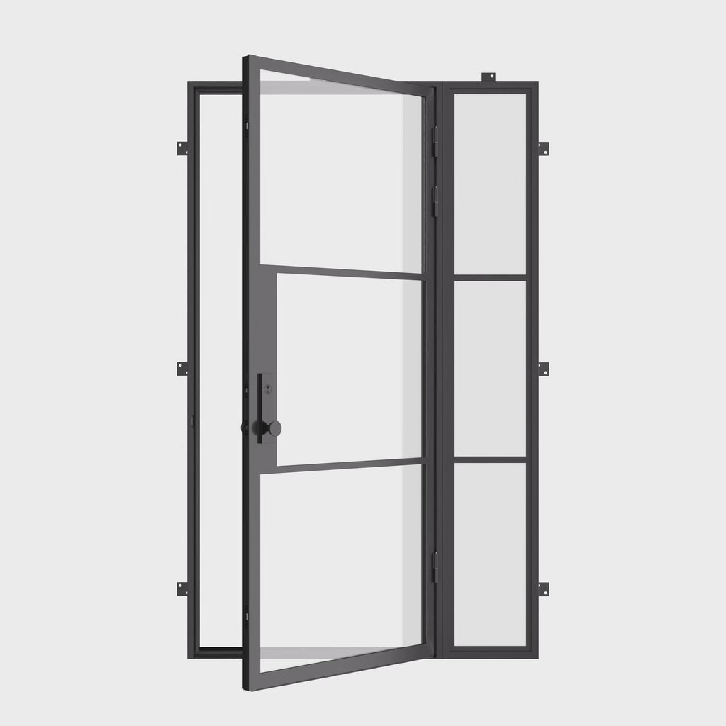 Air 4 single door with right glass panel and modern styling