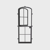 Air 5 Dutch single mini arch luxury steel exterior door with tempered glazing