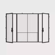 Air Grand - Dual Single with Middle Fixed Panel Flat | Customize