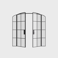 Air 5 Interior with Side Windows - Double Mini Arch | Standard Sizes