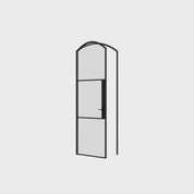 Air 4 elegant arch top steel door with strong frame construction