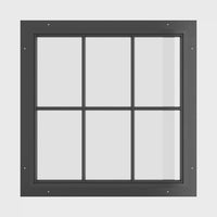 Air Window 2V 1H with Thermal Break - Fixed Square | Standard Sizes
