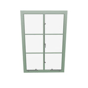 Air Window with Thermal Break - Double Casement Portrait | Customize