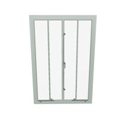 Air Window with Thermal Break - Double Casement Portrait | Customize