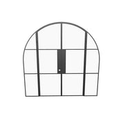 Air 4 elegant full arch door system with sidelights and tempered glass