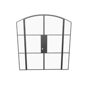 Air 4 double arch door system with side glass and sturdy steel frame