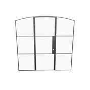 Air 4 single arch door with matching sidelites in strong steel build