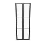 Air 4 pantry double flat doors in durable steel construction