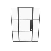 Air 4 OTTOSTUMM steel door system with side windows and minimalist modern lines