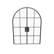 Air 5 double full arch interior doors detail of solid steel construction
