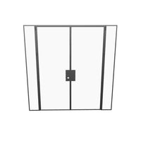 Air Lite Interior with Side Windows - Double Flat | Standard Sizes