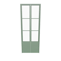 Air Pantry with Kickplate - Double Flat in Angeles Green