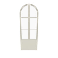 Air Pantry with Kickplate - Double Full Arch in Palm Desert Sand