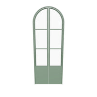 Air Pantry with Kickplate - Double Full Arch in Angeles Green
