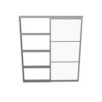 Air 4 Interior - Pocket Top Track Slider - Single Flat | Standard Sizes by Pinky’s Iron Doors — home doors, view 6